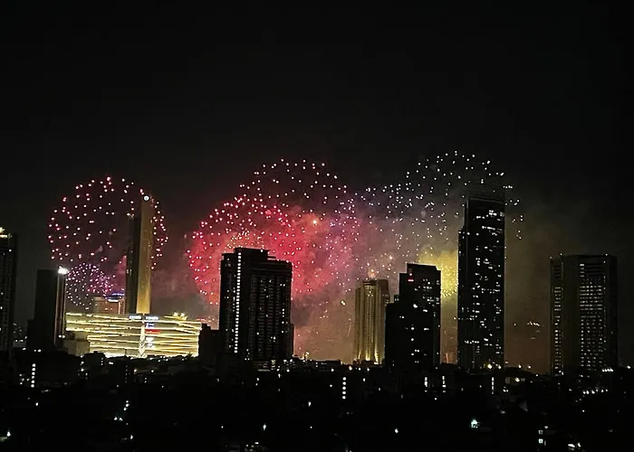 Appartamento Bkk 2 Bedroom Near Sathon Iconsiam Firework View Bangkok